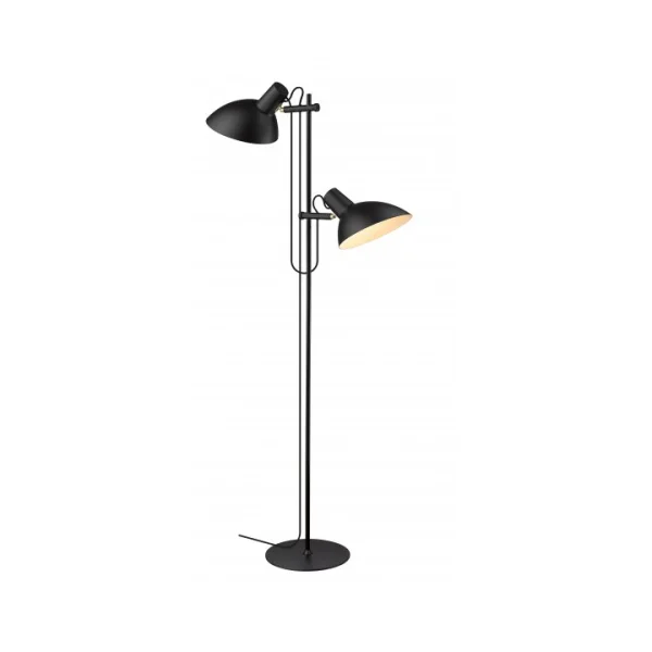 Halo Design Metropole 2-Arm Stehleuchte 150 cm Schwarz