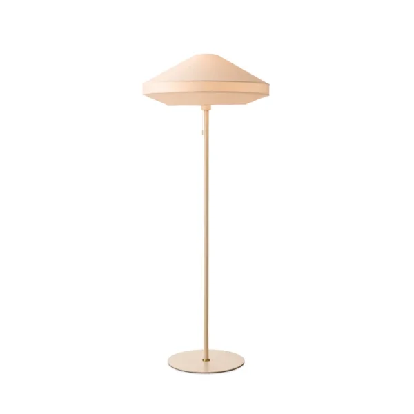Halo Design - PARIS SOFT Stehlampe, creme, Textil Höhe 140cm