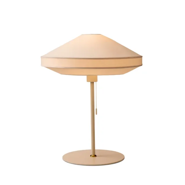 Halo Design - PARIS SOFT Tischlampe, creme Textil Höhe 50 cm
