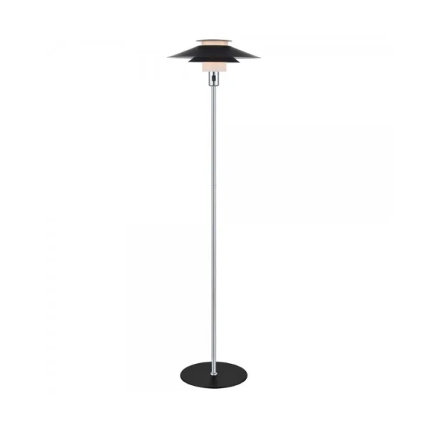 Halo Design Rivoli Stehleuchte 146 cm Schwarz