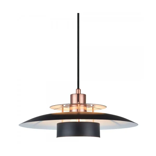 Halo Design Sørup Deckenleuchte Ø40 cm Schwarz