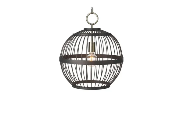 Halo Design - Stockholm Nordic Hängelampe, Ø 40 cm, schwarz