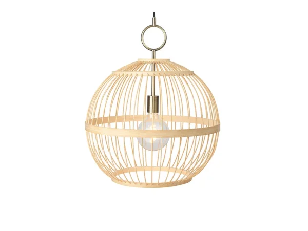 Halo Design - Stockholm Nordic Hängelampe, Ø 50 cm, holz