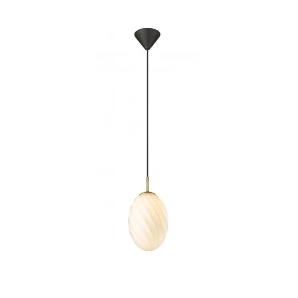 Halo Design Twist Egg Pendelleuchte 23 cm Antikmessing