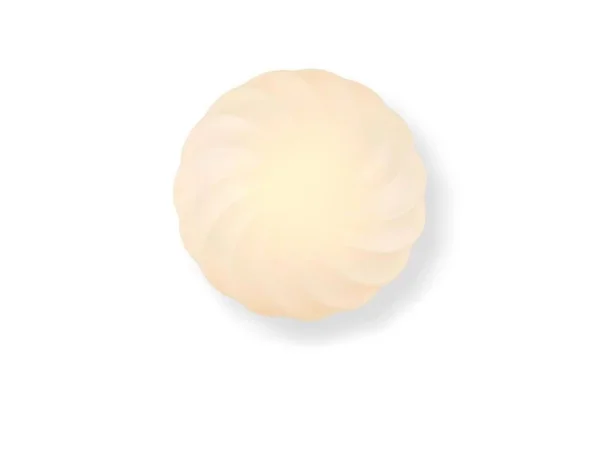 Halo Design - Twist Wand-/Deckenlampe, Ø 35 cm, messing/opal