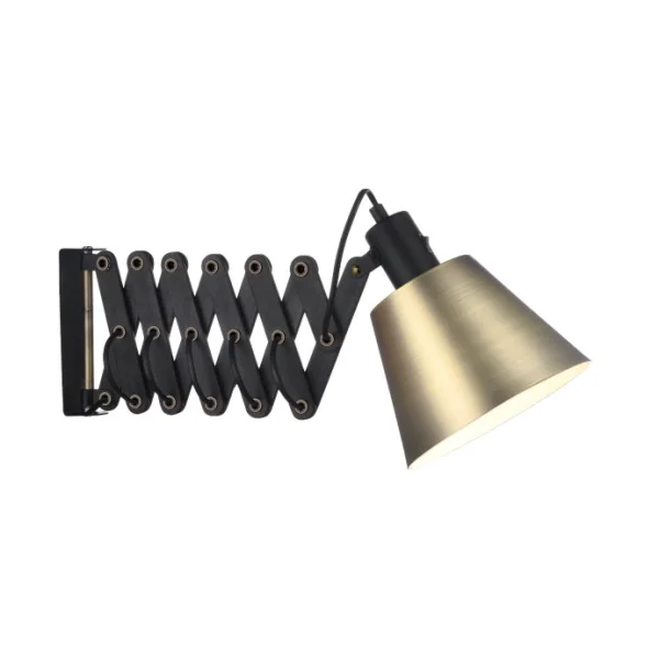 Halo Design Vintage Wandleuchte 22 cm Goldfarben