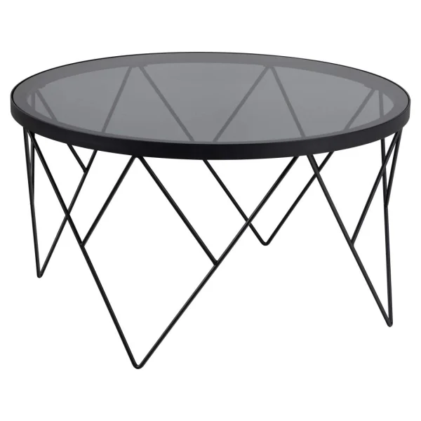 Halstow Couchtisch Ø80cm grau.