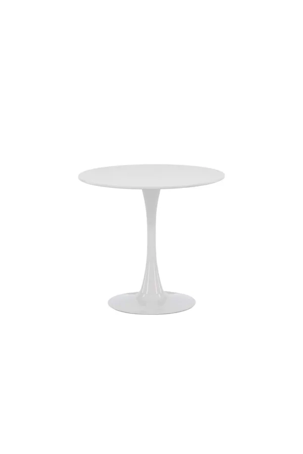 Hamden Esstisch Ø80cm weiß.