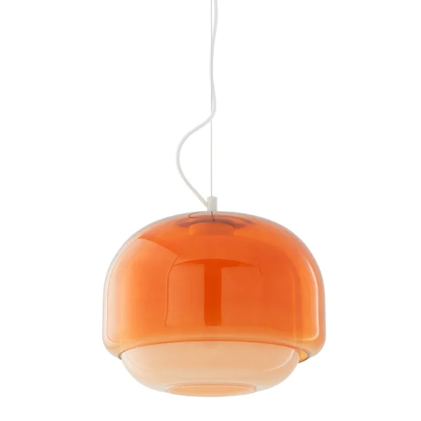Hängeleuchte Kinoko, Farbiges Glas, Ø 30,5 Cm