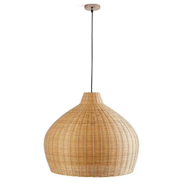 Hängeleuchte / Lampenschirm Vani, Bambusgeflecht, Ø 60 Cm