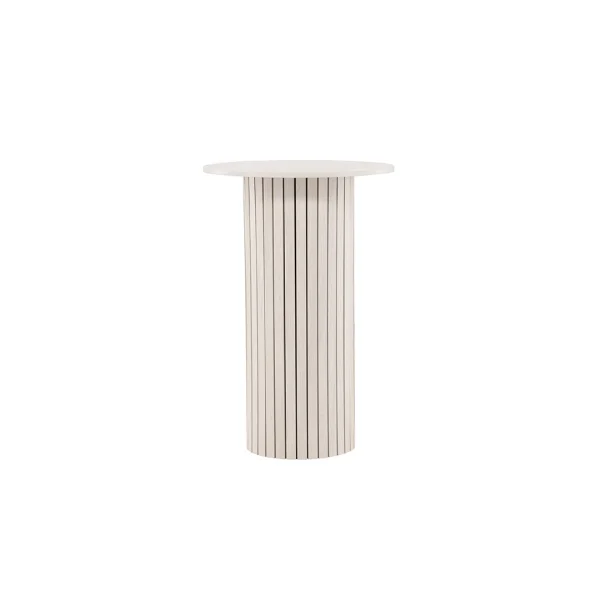 Härön Bartisch Ø70 cm whitewash.