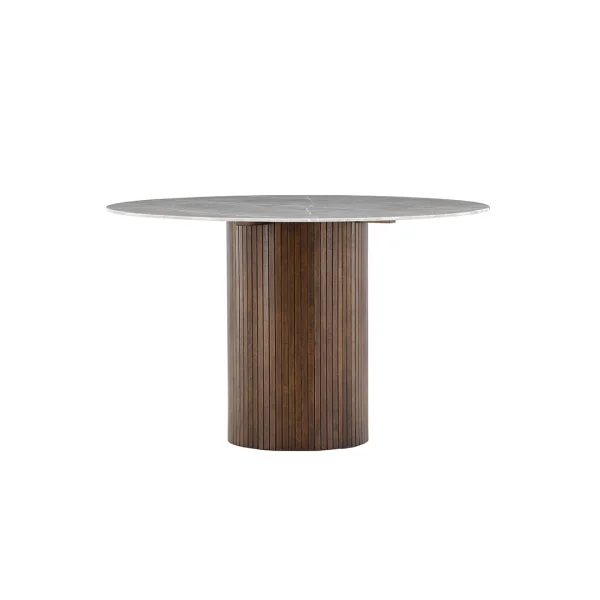 Härön Esstisch Ø120 cm mocca.