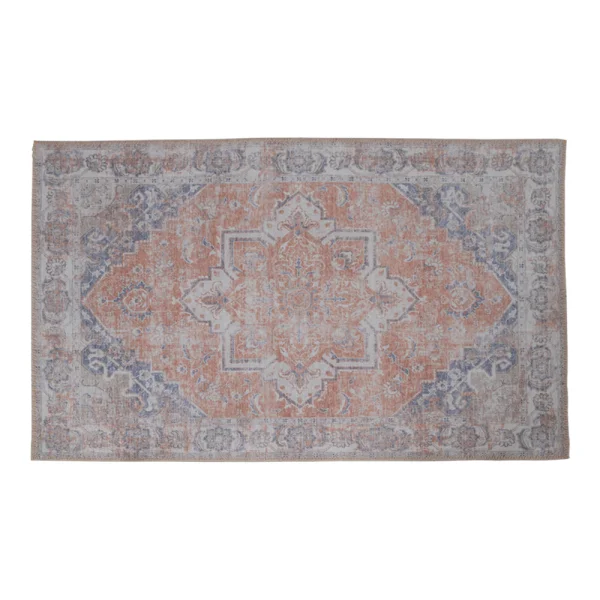 Hawai Teppich 200x300 cm orange und blau.