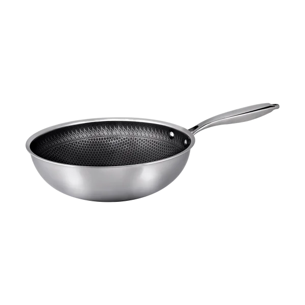 Hâws Hâws Santo Hybrid Coating Wokpfanne 28 cm Edelstahl