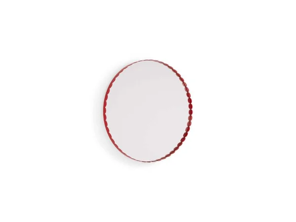HAY - Arcs Spiegel Round Red