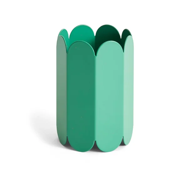 HAY Arcs Vase small 18 cm Green