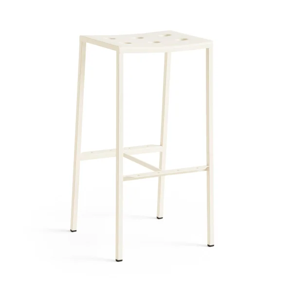 HAY Balcony Barhocker hoch 75 cm Chalk beige