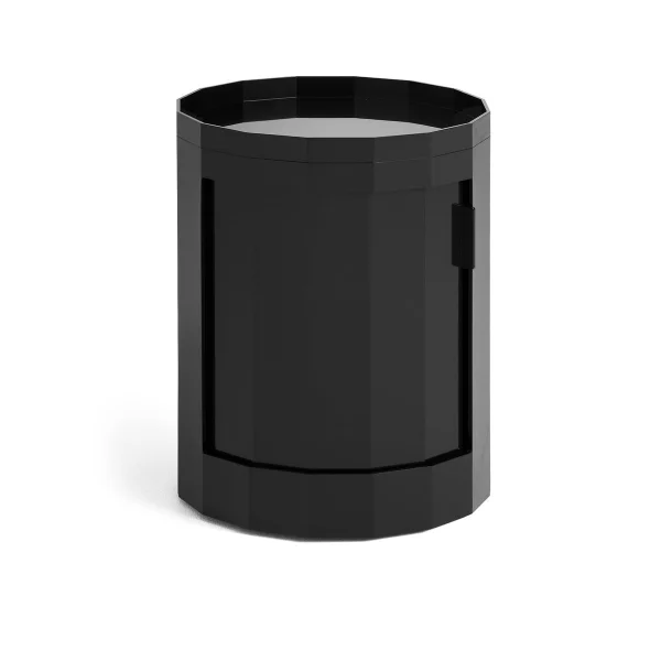 HAY Facet Cabinet low Beistelltisch 49 cm Anthracite