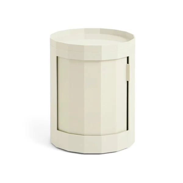 HAY Facet Cabinet low Beistelltisch 49 cm Eggshell