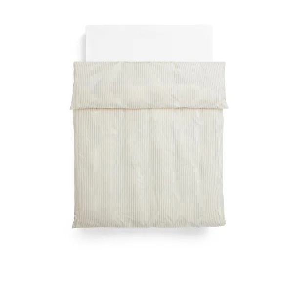 HAY Fineline Bettbezug 150x210 cm Ivory