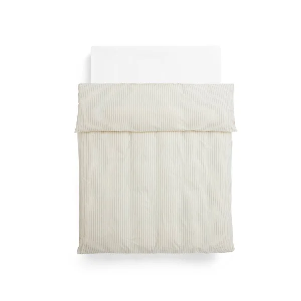HAY Fineline Bettbezug 220x240 cm Ivory