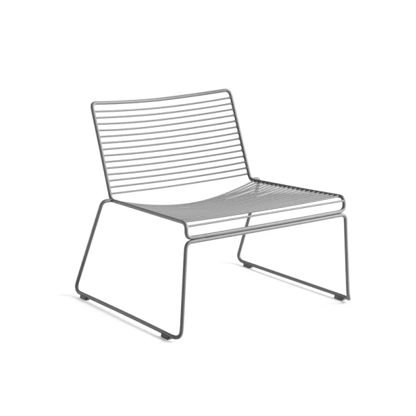 HAY Hee Lounge-Sessel Asphalt grey