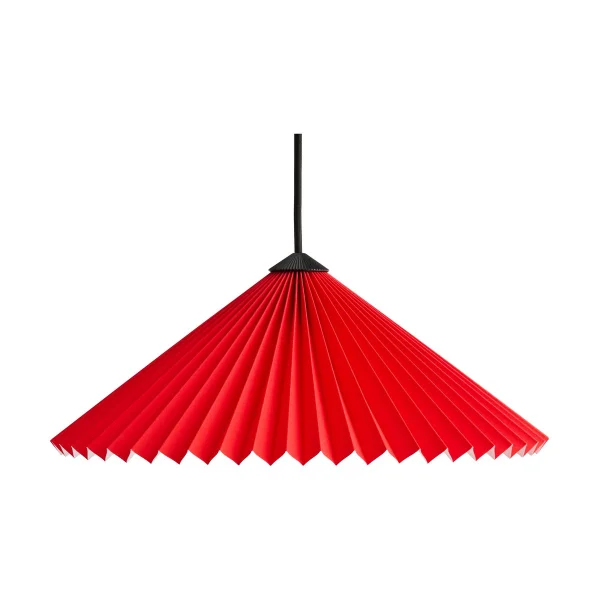 HAY Matin Pendant Pendelleuchte 38x38 cm Bright red