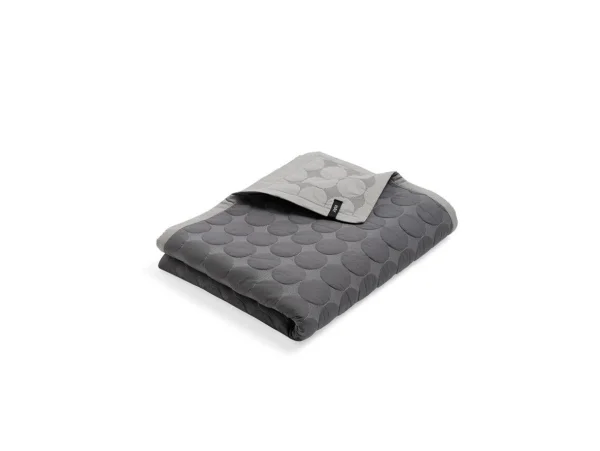 HAY - Mega Dot (Organic) Tagesdecke 195x245 Dunkel Grey