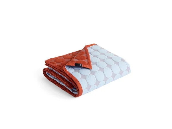 HAY - Mega Dot (Organic) Tagesdecke 195x245 Light Blue