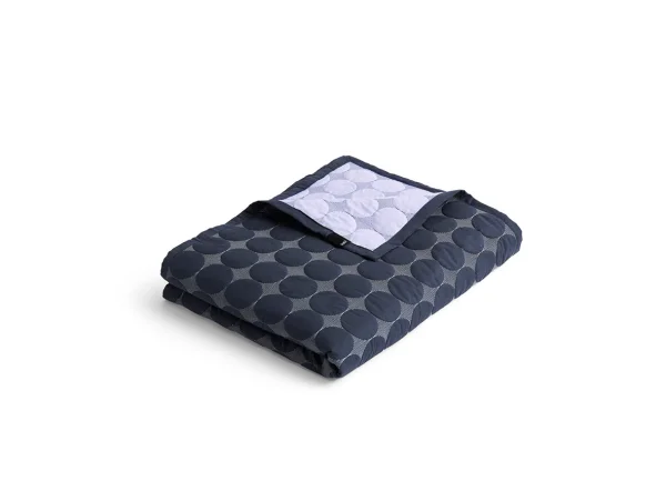 HAY - Mega Dot (Organic) Tagesdecke 235x245 Midnight Blue