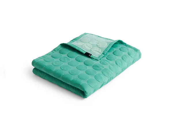HAY - Mega Dot (Organic) Tagesdecke 260x260 Sea Green