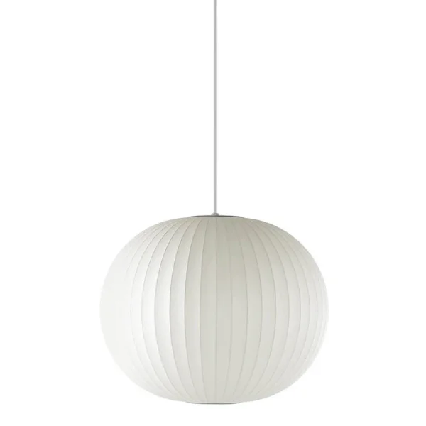 HAY - Nelson Ball Bubble Pendelleuchte L Off-White Herman Miller