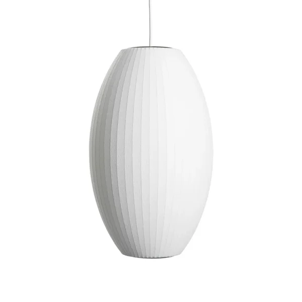 HAY - Nelson Cigar Bubble M Pendelleuchte, Ø 33 cm, weiß