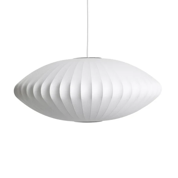 HAY - Nelson Saucer Bubble M Hängelampe, Ø 63,5 cm, weiß