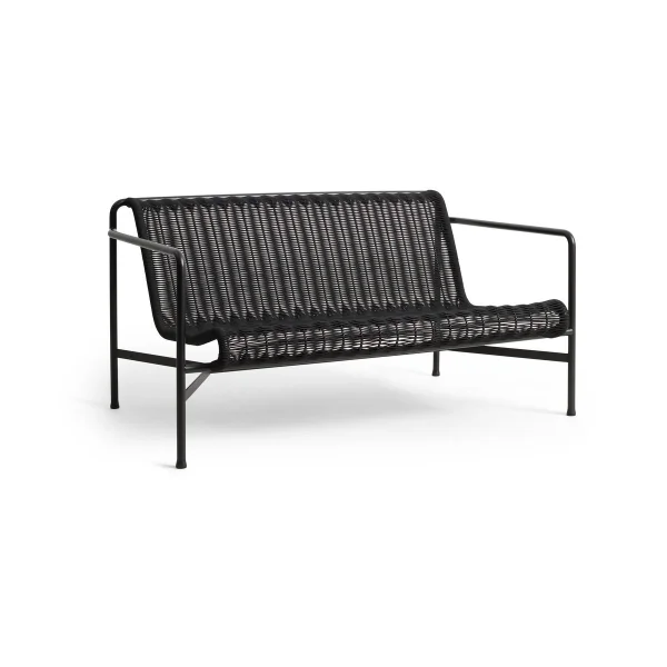 HAY Palissade Cord Loungesofa Anthracite