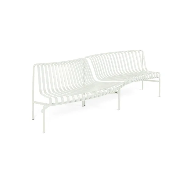 HAY Palissade Dining Parkbank in-out Cream white