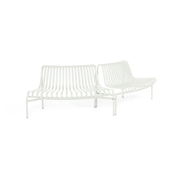 HAY Palissade Dining Parkbank out-out Cream white