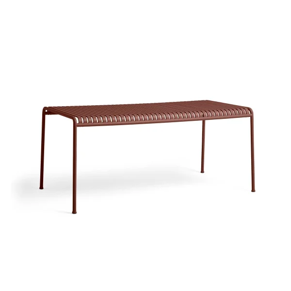 HAY Palissade Esstisch 170x90 cm Iron red