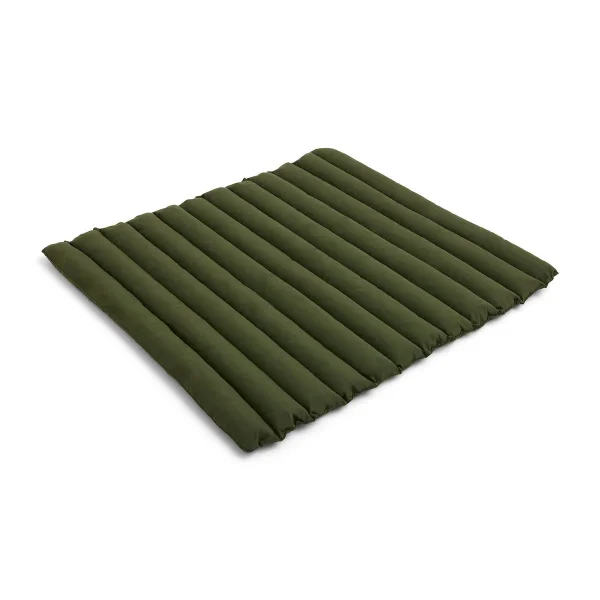 HAY Palissade Lounge Sofa Soft Quilted Sitzpolster Olive