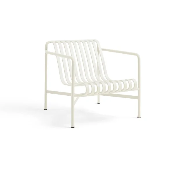 HAY Palissade Low Lounge-Sessel Cream white