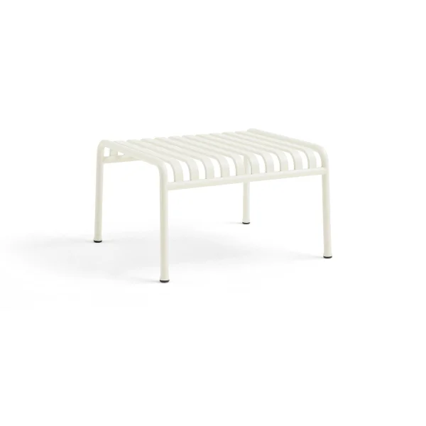 HAY Palissade Ottoman Fußhocker Cream white