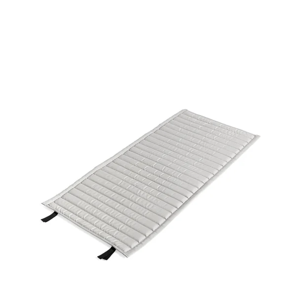 HAY Palissade Quilted Kissen Sky grey, für Lounge-Sessel low