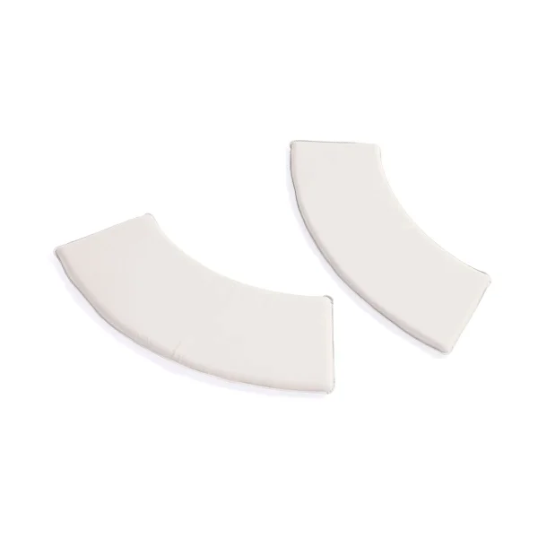 HAY Palissade Sitzpolster Parkbank in-in 2 Teile Cream white