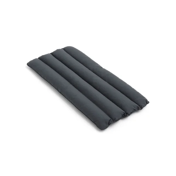 HAY Palissade Soft Quilted Stuhl und Armlehnstuhlauflage Anthracite