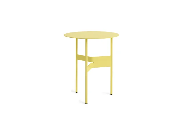 Hay - Shim Beistelltisch/Sofa-Tisch Ø45xH51 Custard