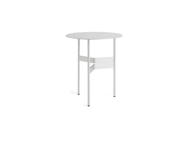 Hay - Shim Beistelltisch/Sofa-Tisch Ø45xH51 Silber Grau