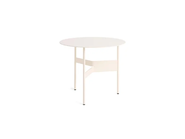 Hay - Shim Beistelltisch/Sofa-Tisch Ø54x44 Eggshell