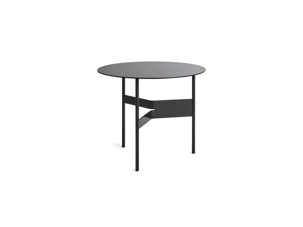 Hay - Shim Beistelltisch/Sofa-Tisch Ø54x44 Schwarz