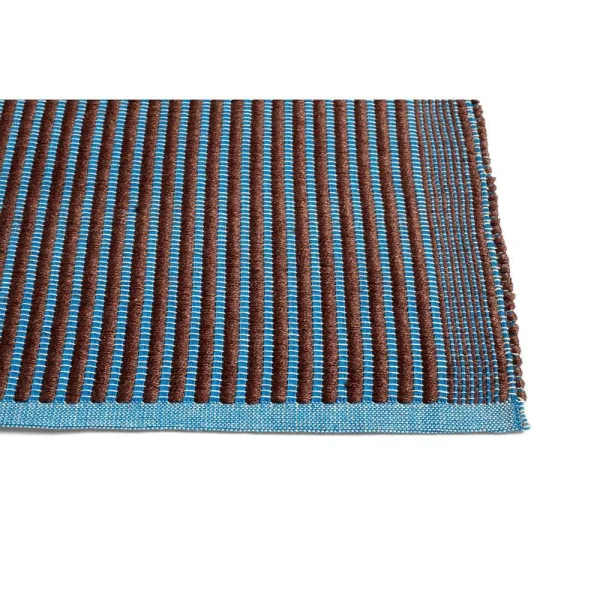 HAY - Tapis Teppich 80 x 200 Chestnut/Blue