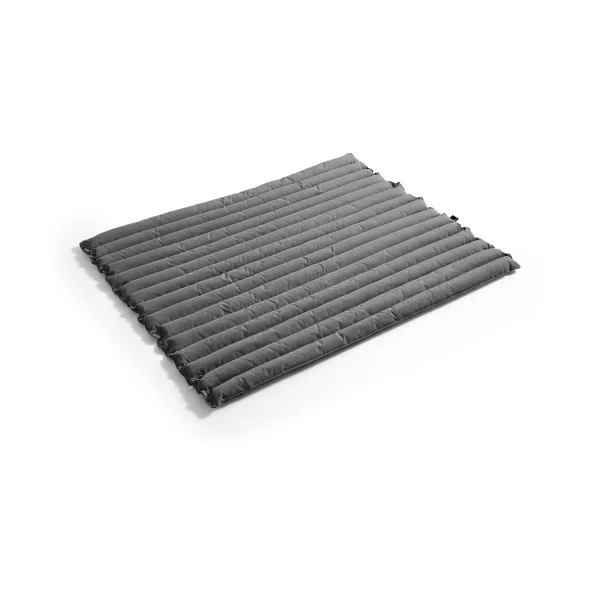 HAY Traverse Lounge Bench Quilted Bankauflage Black pepper